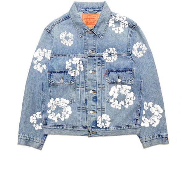 DENIM TEARS X LEVI'S JACKET LIGHT BLUE SS22