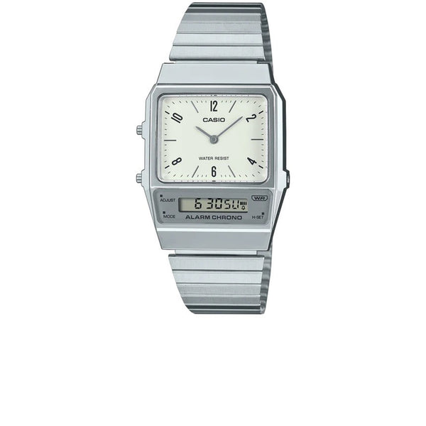 CASIO VINTAGE SILVER AQ800E-7A2