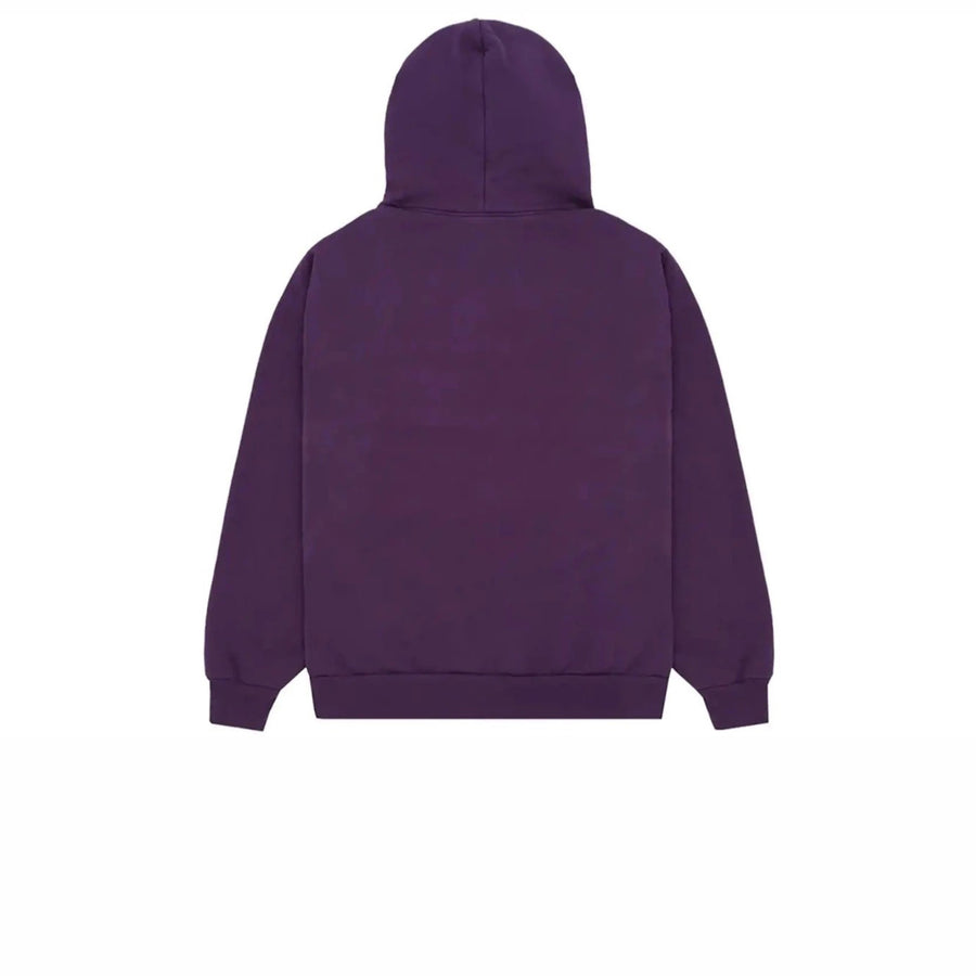 SP5DER RHINESTONE HOODIE PURPLE