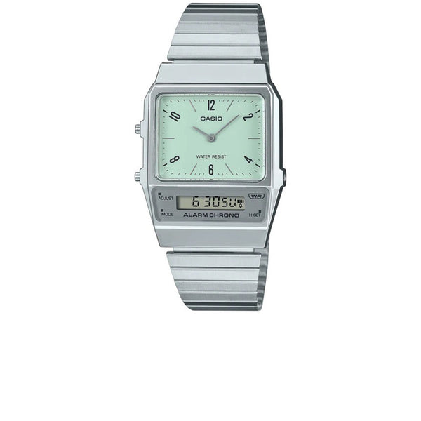 CASIO VINTAGE SILVER AQ800E-3A