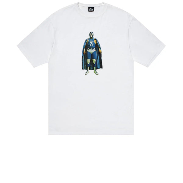 STUSSY LUCHA TEE WHITE