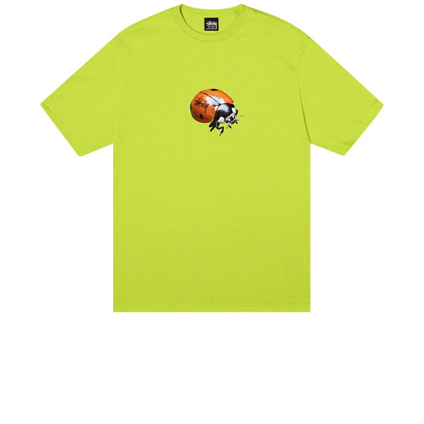 STUSSY LADYBUG TEE LIME