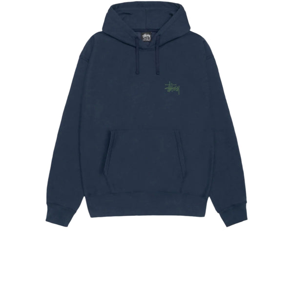 STUSSY BUILT IN USA HOODIE NAVY