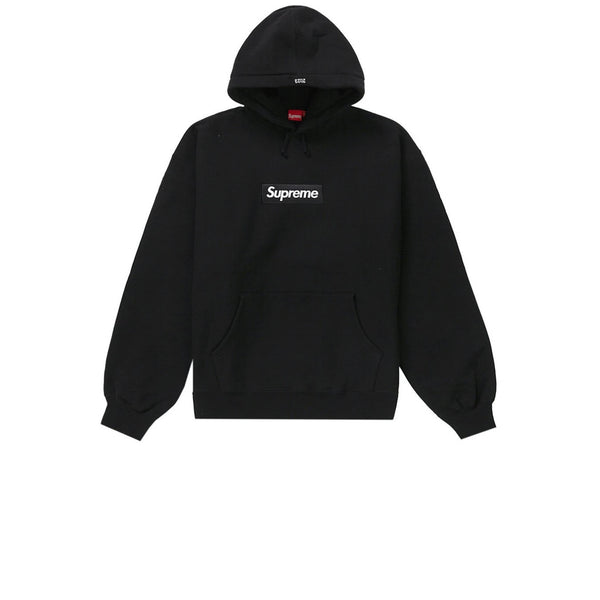 SUPREME BOX LOGO HOODED SWEATSHIRT BLACK FW23