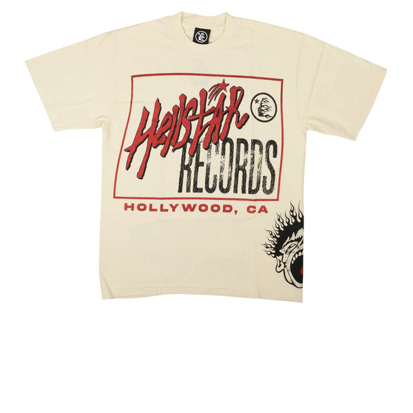 HELLSTAR RECORDS T-SHIRT OFF-WHITE FW23