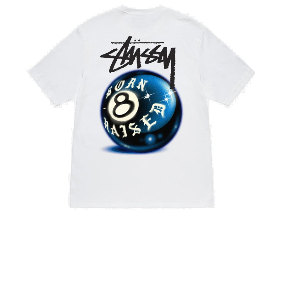 STÜSSY & BORN X RAISED 8 BALL TEE