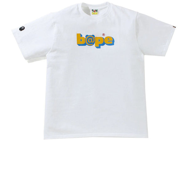 BAPE X MEDICOM TOY CAMO BEAR TEE WHITE FW21