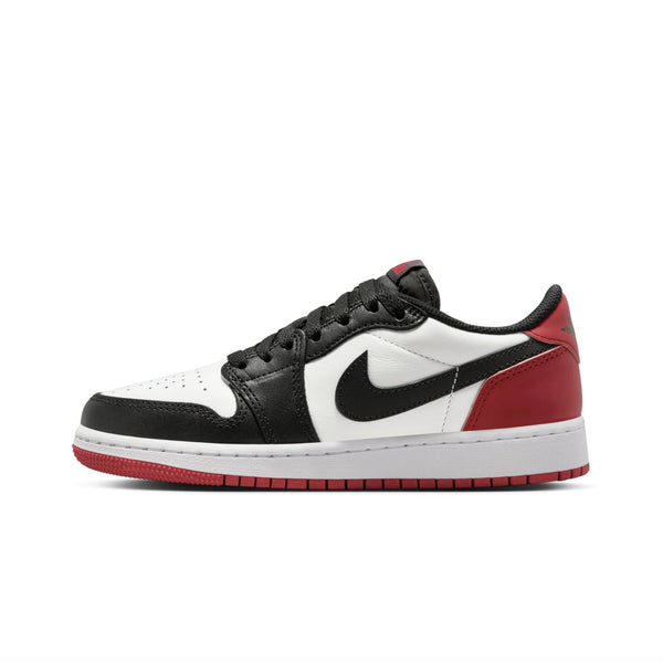 AIR JORDAN 1 RETRO LOW OG BLACK TOE GS (YOUTH) 2023