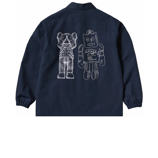 KAWS X UNIQLO WARHOL COACH JACKET NAVY 476316