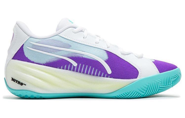 PUMA ALL-PRO NITRO DEEP AQUA PURPLE GLIMMER - 309689-02