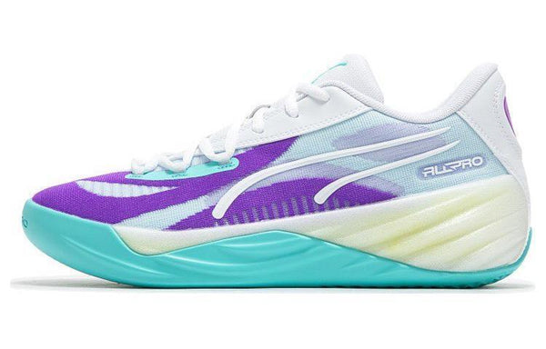 PUMA ALL-PRO NITRO DEEP AQUA PURPLE GLIMMER - 309689-02