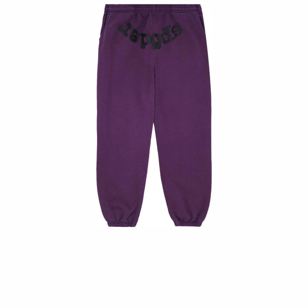 SP5DER CLASSIC SWEATPANTS GRAPE PURPLE