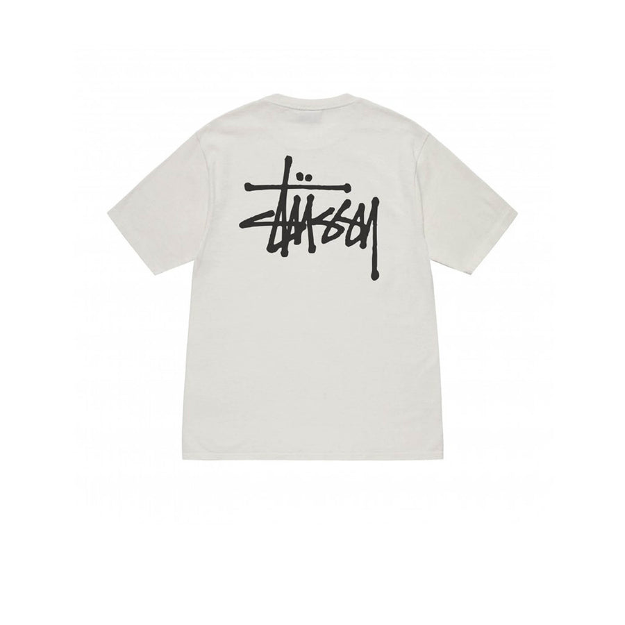 STUSSY BASIC STUSSY PIGMENT DYED TEE NATURAL