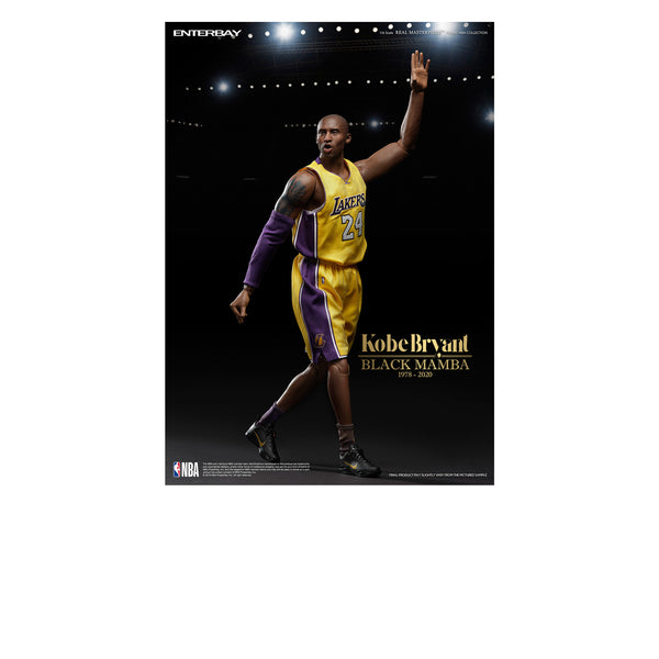 ENTERBAY 1:6 REAL MASTERPIECE KOBE BRYANT 4.0 BLACK MAMBA FIGURE