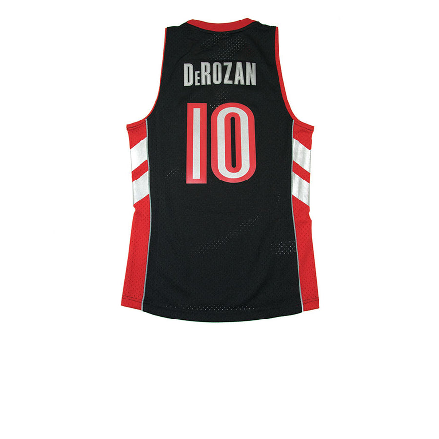 MITCHELL & NESS NBA HARDWOOD CLASSIC SWINGMAN TORONTO RAPTORS DEMAR DEROZAN 2012-13 JERSEY BLACK