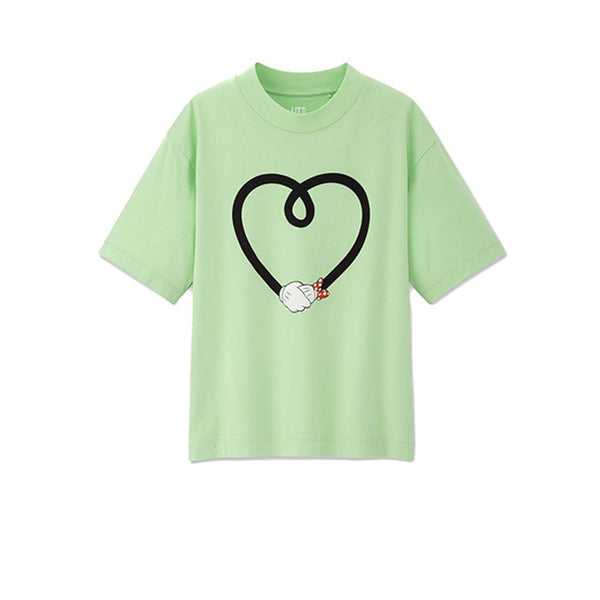 UNIQLO x AMBUSH LOVE MINNIE MOUSE WOMENS TEE GREEN