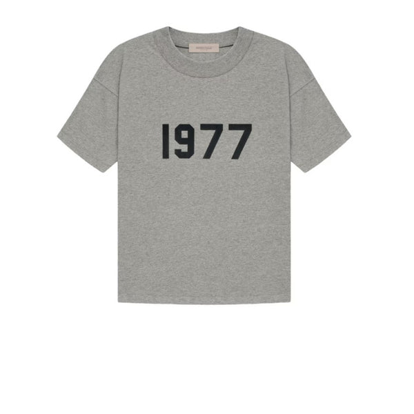 FEAR OF GOD ESSENTIALS 1977 T-SHIRT DARK OATMEAL SS22