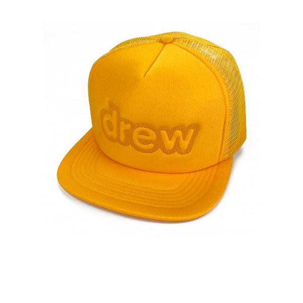 DREW HOUSE SECRET TRUCKER HAT GOLDEN YELLOW