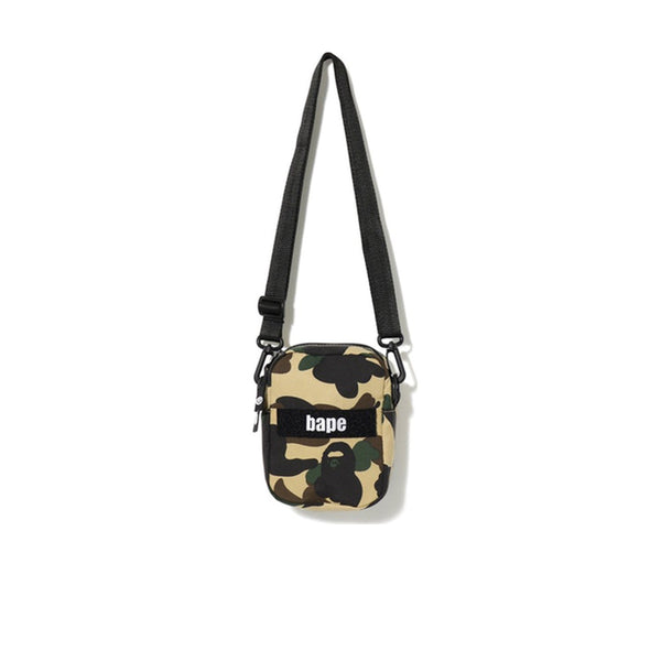 BAPE 1ST CAMO MILITARY SHOULDER BAG YELLOW SS19