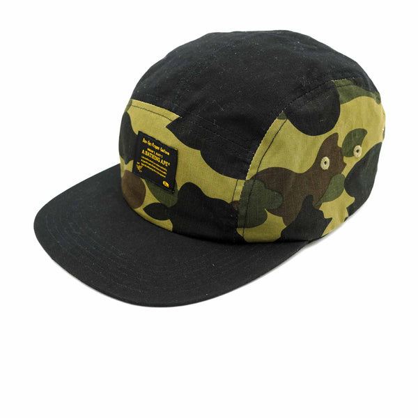 BAPE 1ST CAMO JET CAP GREEN