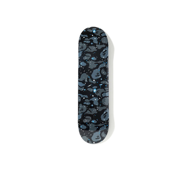 BAPE SPACE CAMO SKATEBOARD DECK BLACK SS19