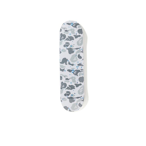 BAPE SPACE CAMO SKATEBOARD DECk WHITE SS19