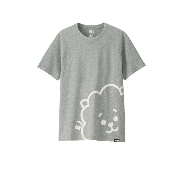 BTS X UNIQLO RJ MEN GREY TEE SS19