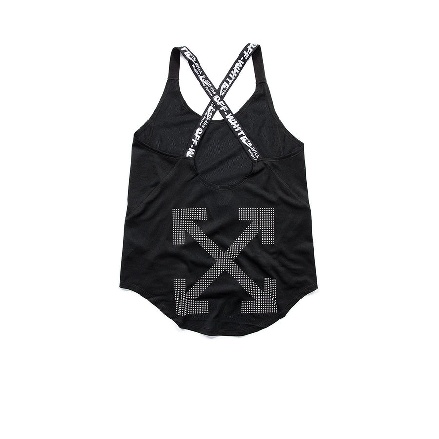 OFF WHITE X NIKE WOMEN'S TANK TOP BLACK