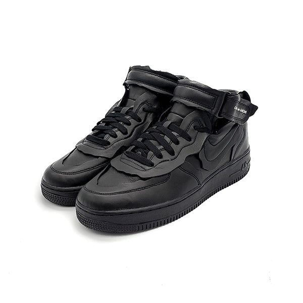 COMME DES GARCONS X NIKE AIR FORCE 1 MID BLACK 2020