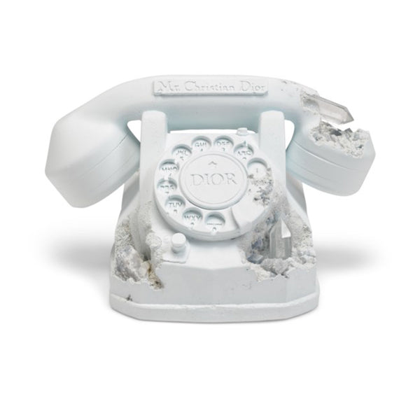 DANIEL ARSHAM X DIOR FUTURE RELIC ERODED TELEPHONE SCULPTURE