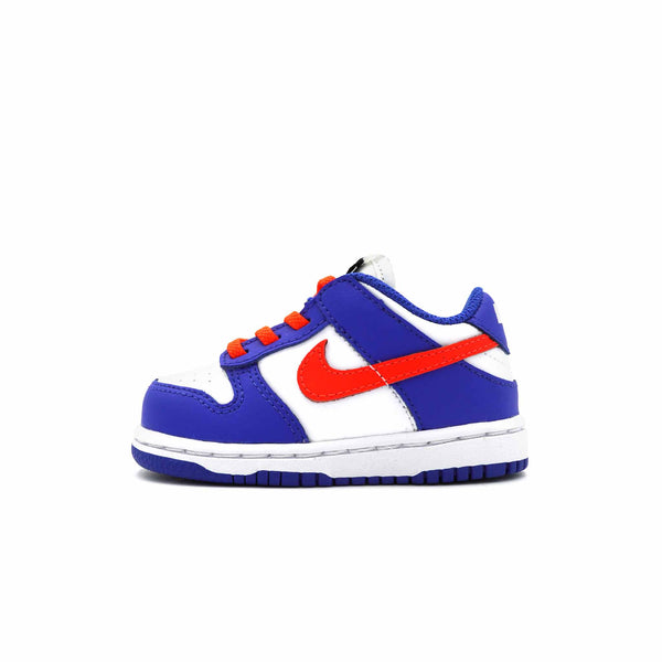 NIKE DUNK LOW BRIGHT CRIMSON GAME ROYAL TD (TODDLER) 2021