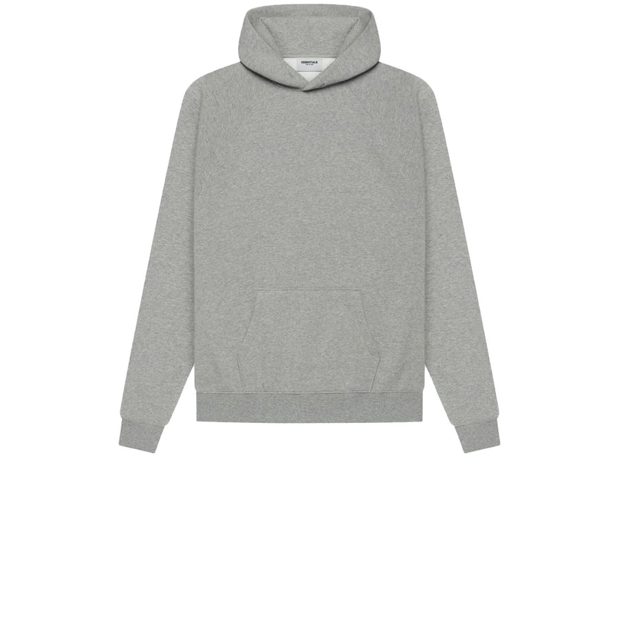 FEAR OF GOD ESSENTIALS PULLOVER HOODIE HEATHER OATMEAL SS21