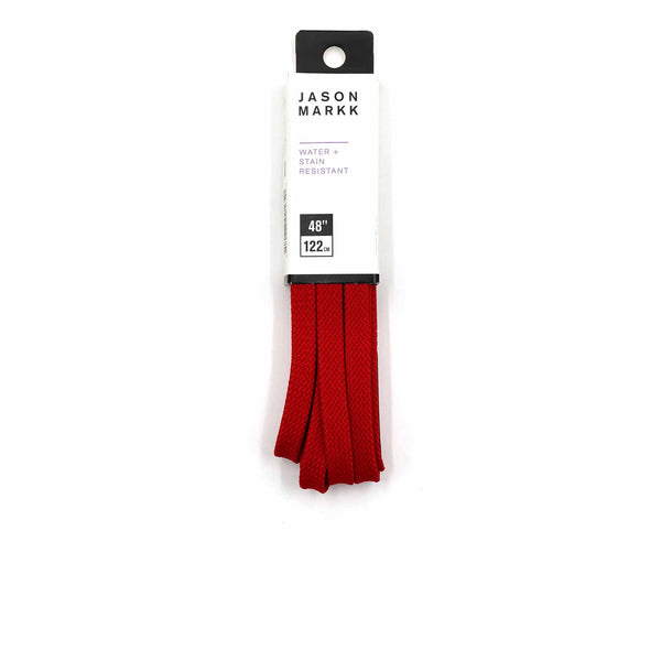 JASON MARKK FLAT SHOE LACES 48 INCH RED