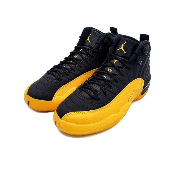 AIR JORDAN 12 RETRO BLACK UNIVERSITY GOLD GS (YOUTH) 2020