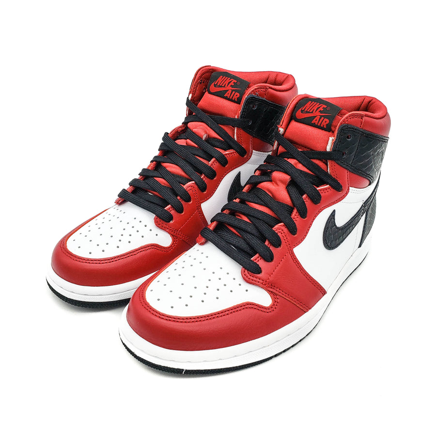 AIR JORDAN 1 RETRO HIGH SATIN SNAKE CHICAGO (WOMEN'S) 2020