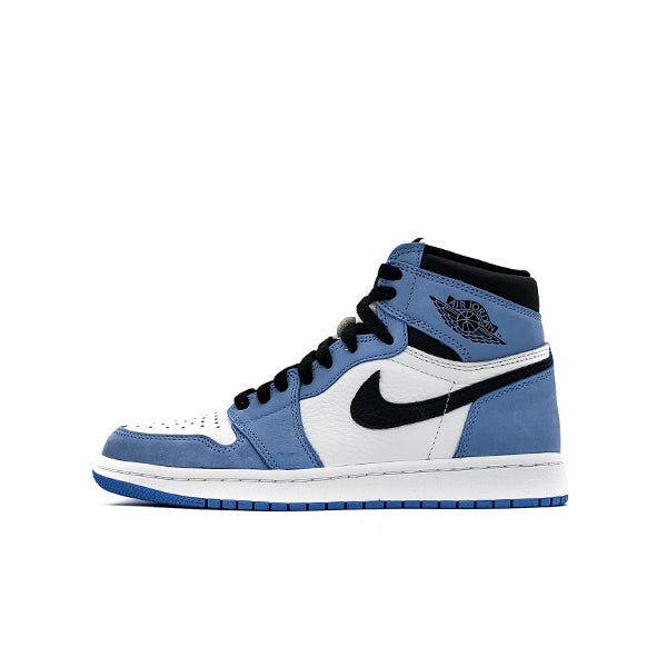 AIR JORDAN 1 RETRO HIGH WHITE UNIVERSITY BLUE BLACK 2021