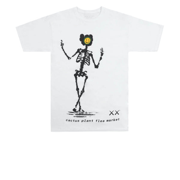 KAWS X CACTUS PLANT FLEA MARKET T-SHIRT WHITE FW21