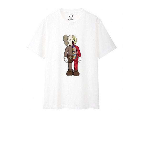 KAWS X UNIQLO FLAYED TEE WHITE SS19