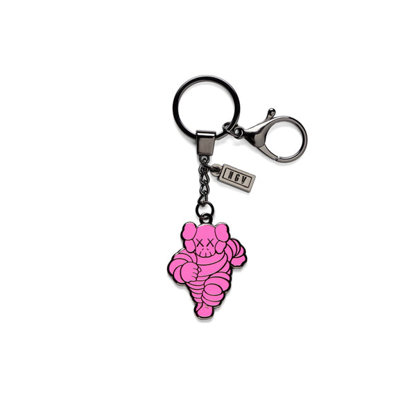 KAWS NGV CHUM KEYRING PINK