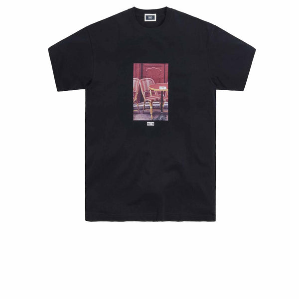 KITH PARIS CAFE T-SHIRT BLACK SS21