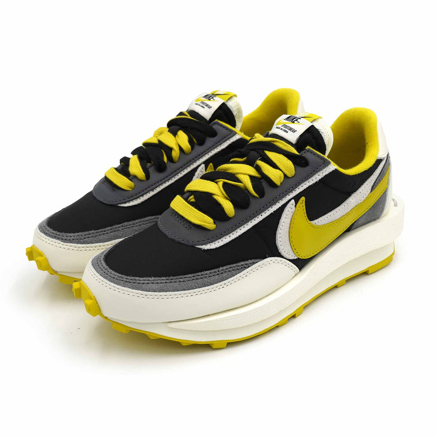 NIKE LD WAFFLE SACAI UNDERCOVER BLACK BRIGHT CITRON 2021