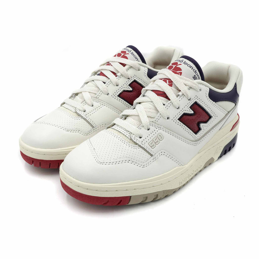 NEW BALANCE 550 AIME LEON DORE WHITE NAVY RED