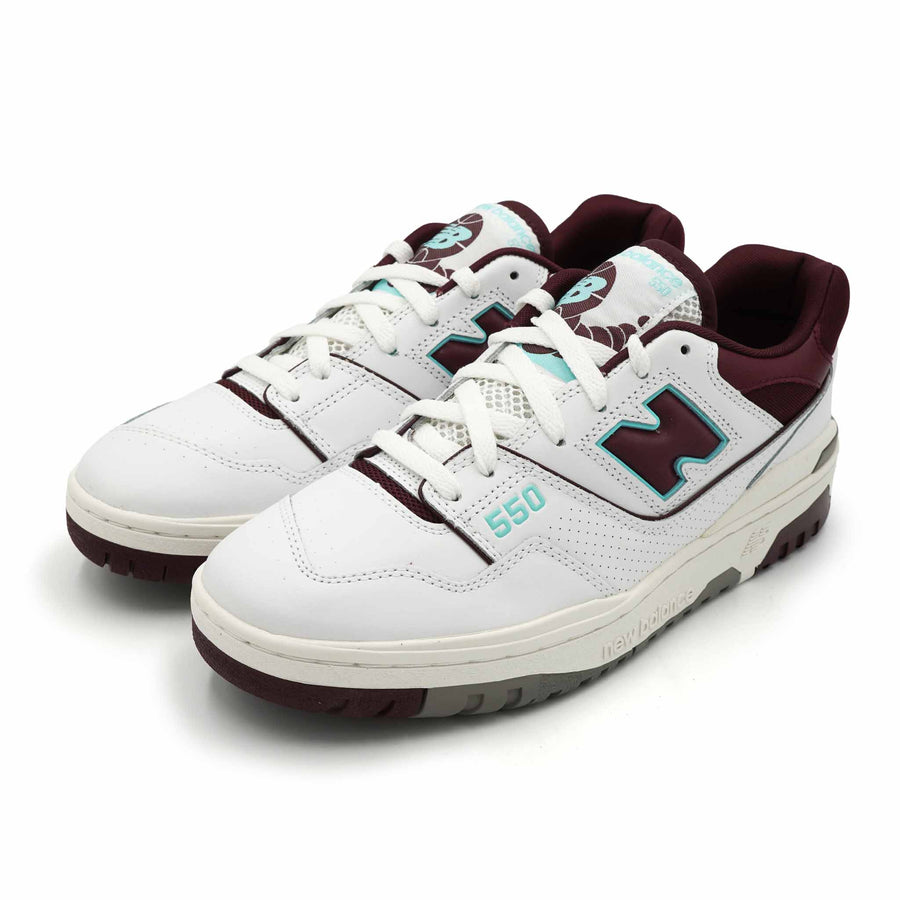 NEW BALANCE 550 BURGUNDY CYAN 2022