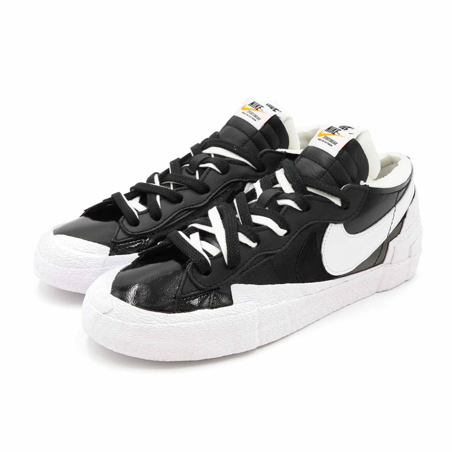 NIKE BLAZER LOW SACAI BLACK PATENT LEATHER 2022