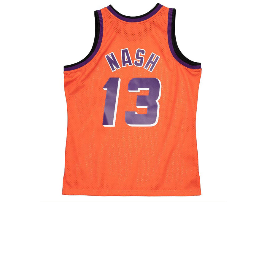 MITCHELL & NESS NBA HARDWOOD CLASSIC SWINGMAN PHOENIX SUNS STEVE NASH 1996-97 JERSEY ORANGE