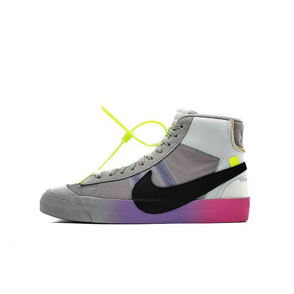 OFF-WHITE X NIKE BLAZER MID WOLF GREY SERENA QUEEN