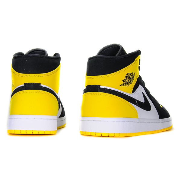 AIR JORDAN 1 MID YELLOW TOE BLACK 2019