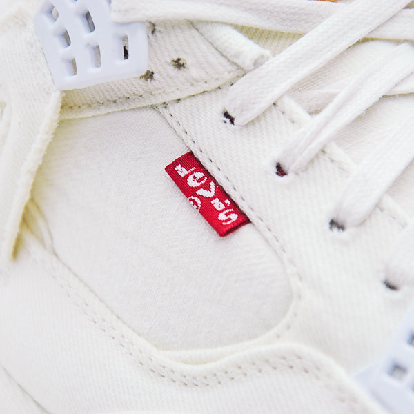AIR JORDAN 4 RETRO LEVI'S WHITE 2018