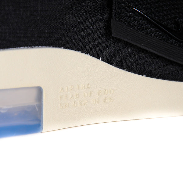FEAR OF GOD X NIKE AIR MOCCASIN BLACK 2019