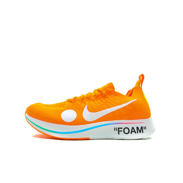 OFF-WHITE X NIKE ZOOM FLY MERCURIAL TOTAL ORANGE 2018